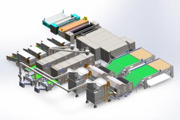 HJ-Dây chuyền sản xuất bông lụa giả